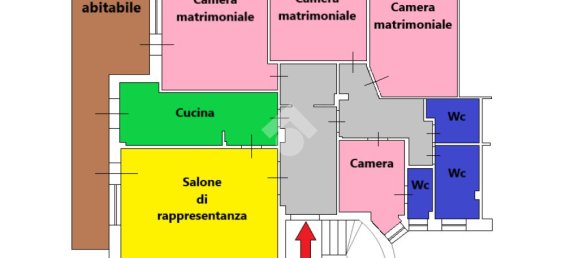 4 غرف نوم شقة في Rome, Italy رقم 353022 26