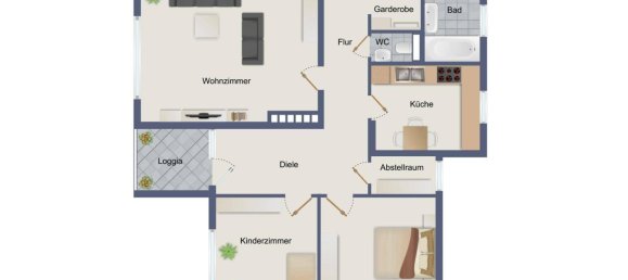 3 rooms Apartment in Grieskirchen, Austria No. 249279 13