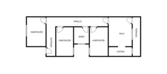 Apartamento T3 em Terrassa, Spain N.º 143145 13