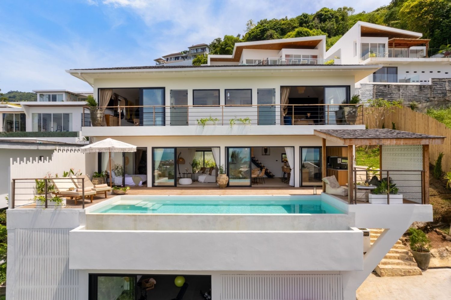 Villa de 5 dormitorios en Ko Samui, Thailand No. 64468