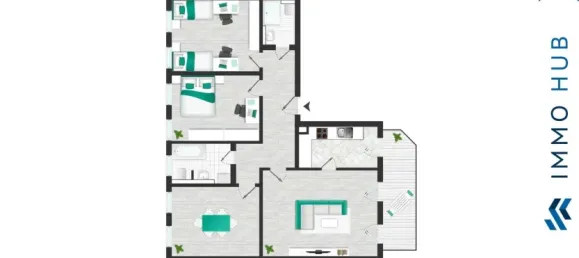 3 chambres Appartement à Leipzig, Germany No. 227363 17