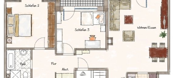 4-salle Appartement à Gutersloh, Germany No. 334202 21