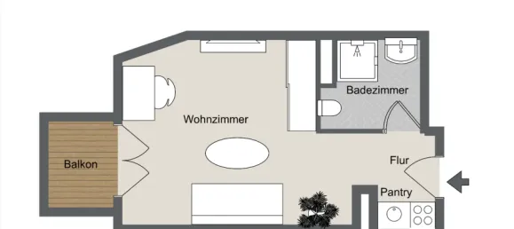 1 غرف نوم شقة في Mitte, Germany رقم 309546 8