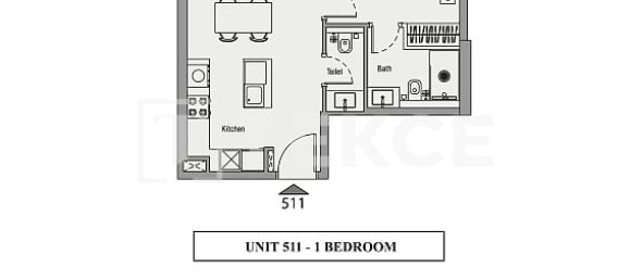 Apartamento T1 em Jumeirah Village Circle, UAE N.º 189171 2