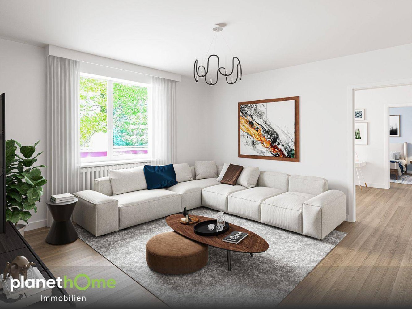 3غرفة شقة في Wahring, Austria رقم 235412