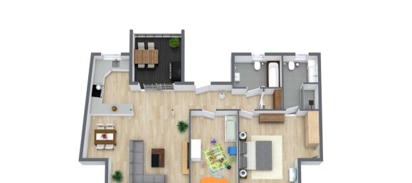 2 bedrooms Apartment in Essen, Germany No. 296411 10