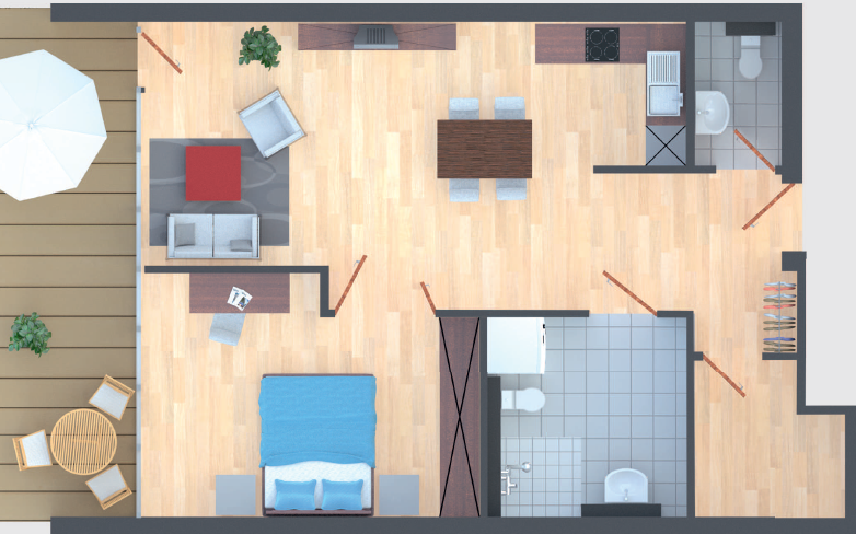 1 bedroom Apartment in Unna, Germany No. 269640