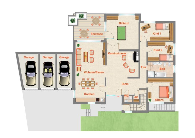 Таунхаус с 10 комнатами в Унна, Германия № 266269