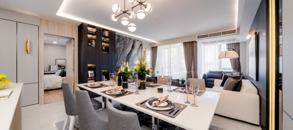 Apartamento com 3 quartos em condomínio em Bangkok, Thailand N.º 7038 7