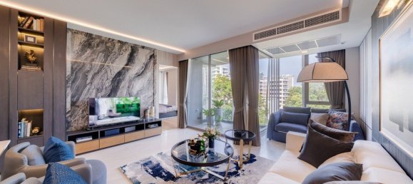 Apartamento com 3 quartos em condomínio em Bangkok, Thailand N.º 7038 9
