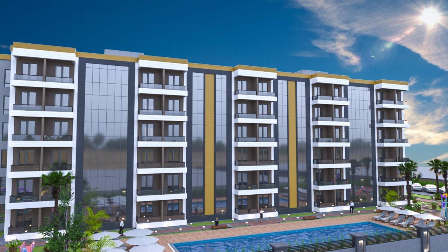 Apartment 2+1 in Kepez, Turkey No. 8617