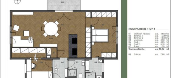 3-Zimmer Wohnung in Döbling, Austria, Nr. 250432 15