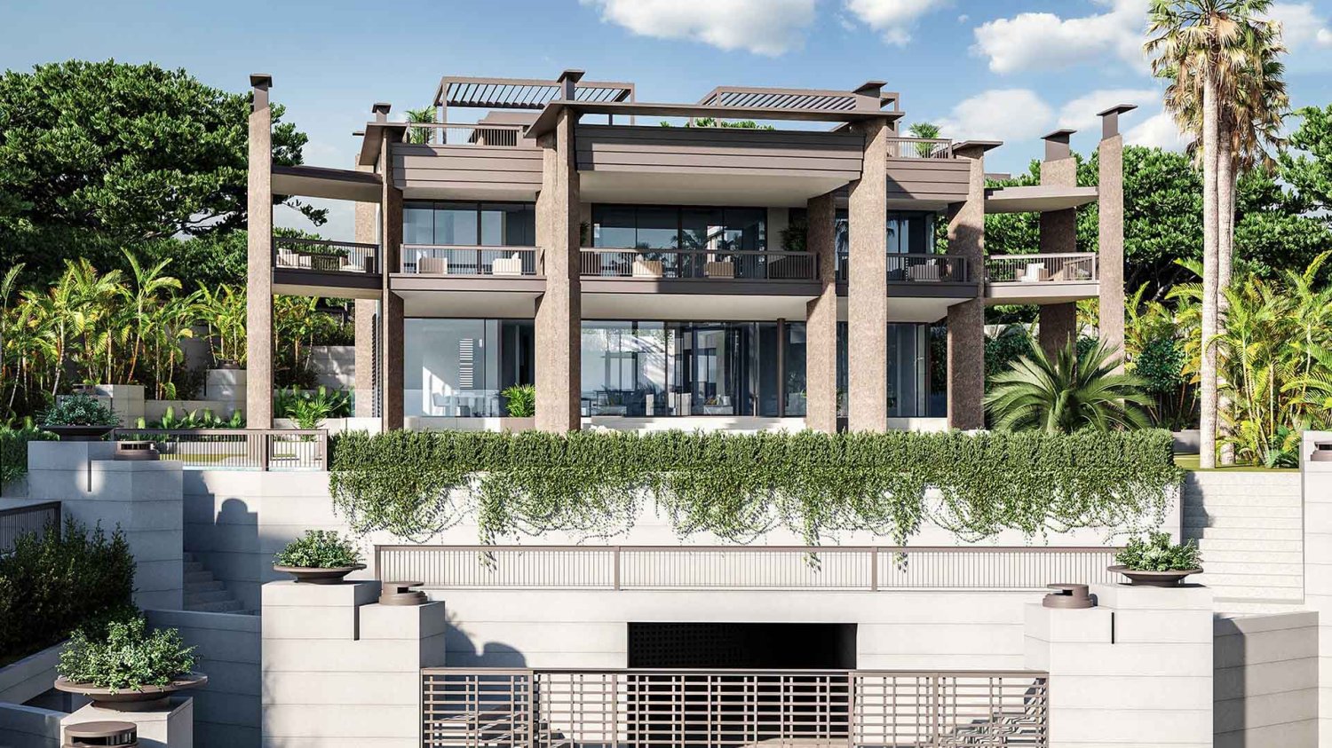 6 bedrooms Villa in Palacetes de Banus, Marbella, Spain No. 15372