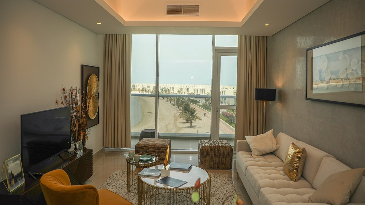 Квартира с 2 спальнями в GATEWAY RESIDENCE II, Mina Al Arab, ОАЭ № 59984