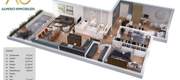 3 Schlafzimmer Wohnung in Wörgl, Austria, Nr. 228264 16