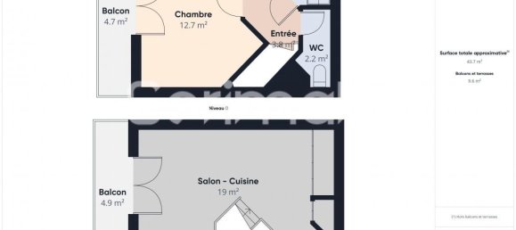 1 chambre Duplex à Annecy, France No. 341955 8