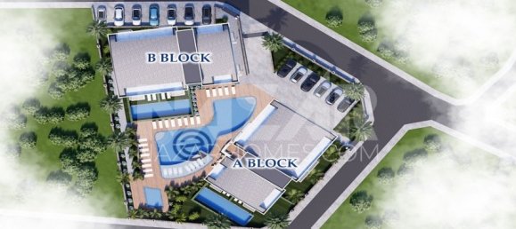 Apartamento 1+1 em Oba, Turkey N.º 14396 6