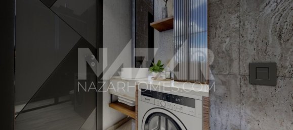Apartamento 1+1 em Oba, Turkey N.º 14396 12