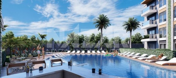 Apartamento 1+1 em Oba, Turkey N.º 14396 16