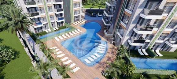 Apartamento 1+1 em Oba, Turkey N.º 14396 17