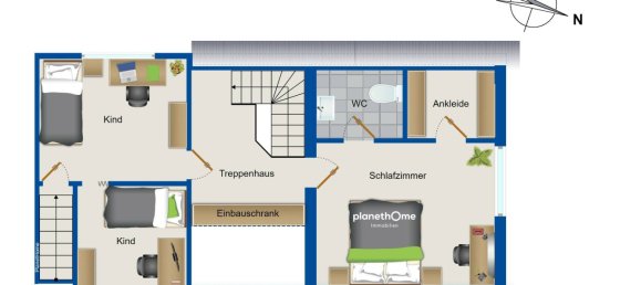 Casa de 6 divisões em Schleswig-Holstein, Germany N.º 24455 15