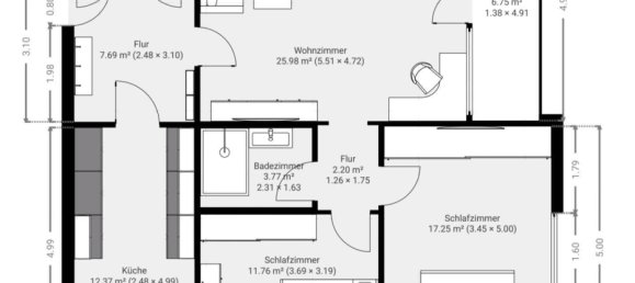 Apartamento de 3 habitaciónes en Kalsdorf bei Graz, Austria No. 213880 6