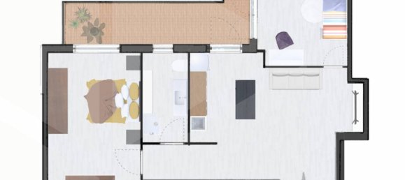 3 rooms Apartment in Pomigliano d'Arco, Italy No. 24635 18