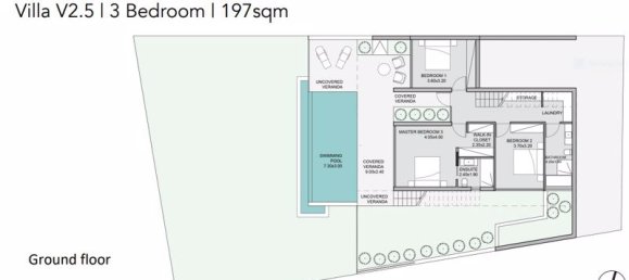 3 Schlafzimmer Villa in Agios Tychonas, Cyprus, Nr. 46922 8