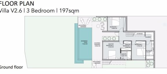 3 Schlafzimmer Villa in Agios Tychonas, Cyprus, Nr. 46922 10