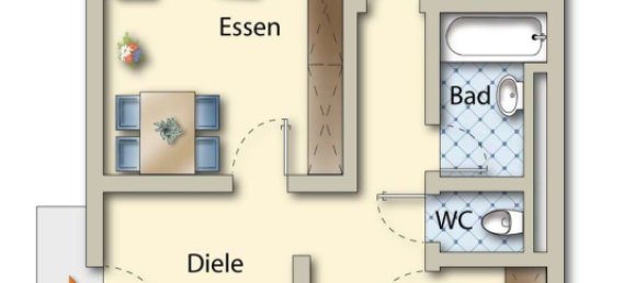2 chambres Appartement à Boblingen, Germany No. 35043 69
