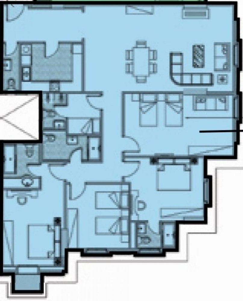 4 bedrooms Condo in El Alamein, Egypt No. 991