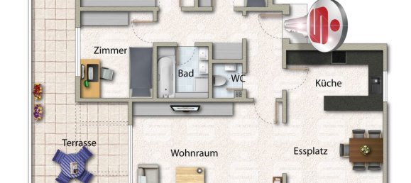 Penthouse de 4 divisões em Goppingen, Germany N.º 314138 2