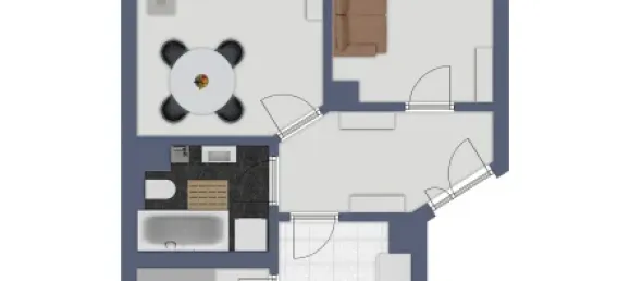 3-salle Appartement à Leipzig, Germany No. 18497 3