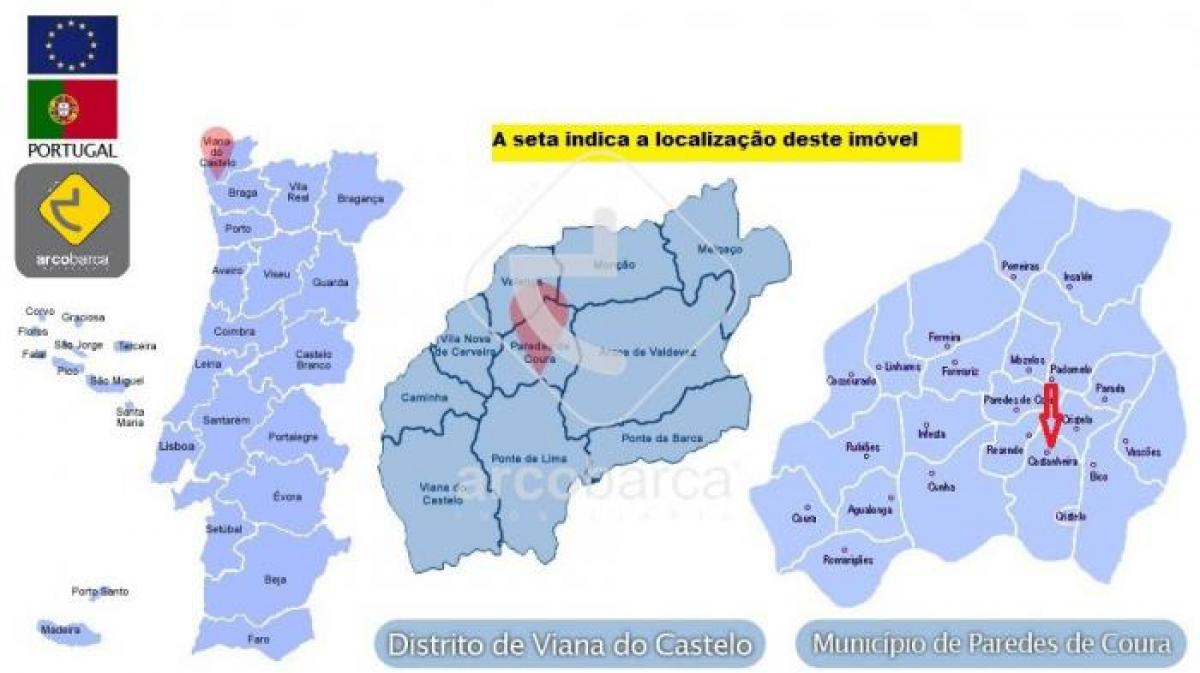 3 Schlafzimmer Haus in Paredes de Coura, Portugal, Nr. 3501