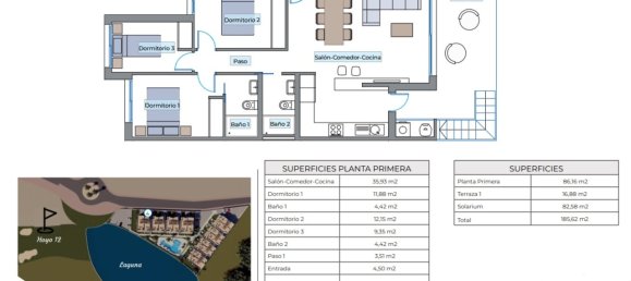 3 bedrooms Bungalow in Finestrat, Spain No. 3344 3