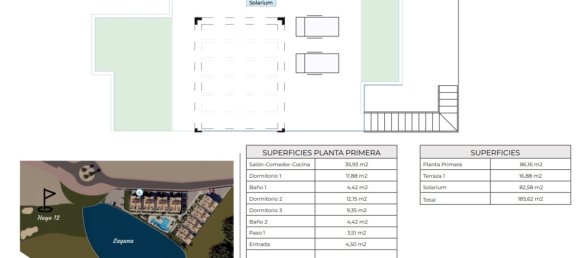 3 bedrooms Bungalow in Finestrat, Spain No. 3344 2