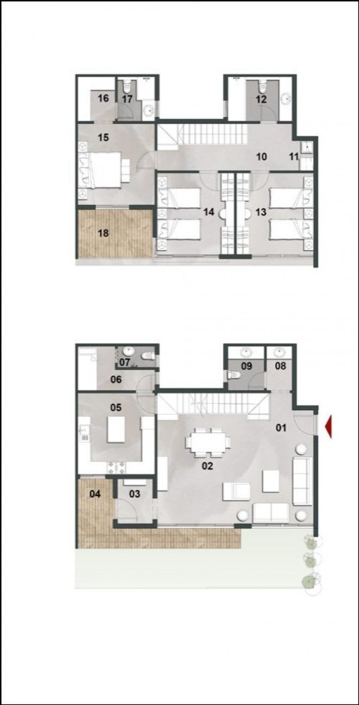 4 bedrooms Condo in New Capital City, Egypt No. 95