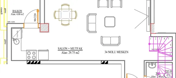 Wohnung 2+1 in Ägäische Region, Turkey, Nr. 33231 24