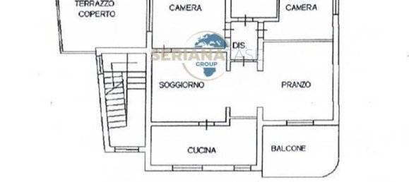 Квартира с 3 комнатами в Альбино, Италия № 191076 29