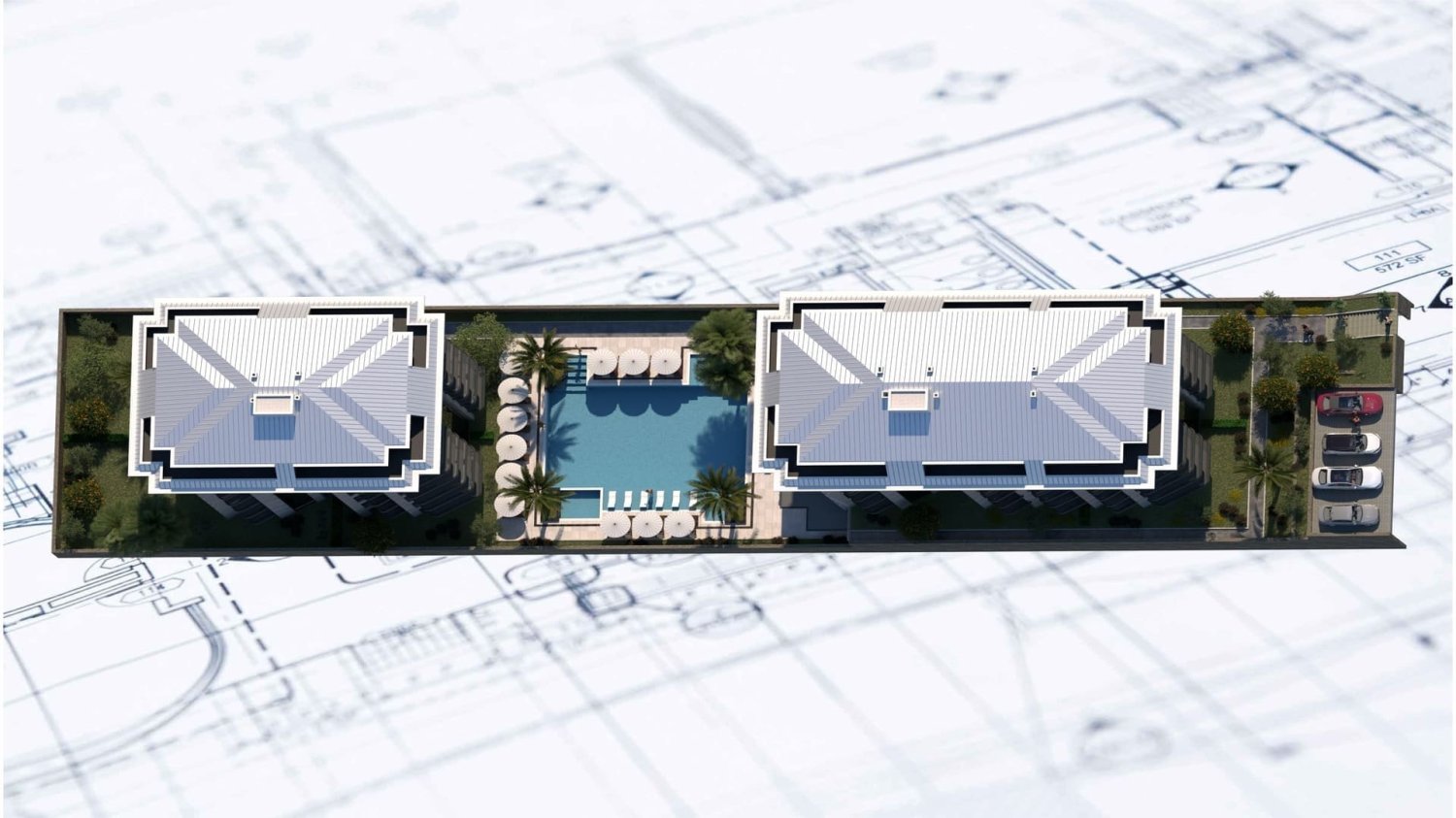 Penthouse 2+1 in Exodus Twins, Mahmutlar, Turkey No. 38791