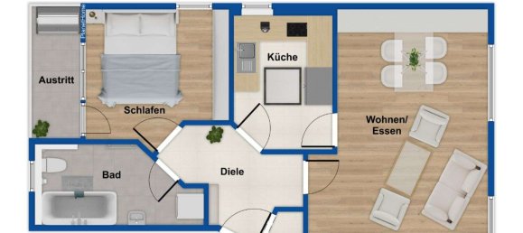 2 rooms Apartment in Mariendorf, Germany No. 92941 6