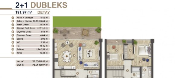 شقة 2+1 في Izmir, Turkey رقم 13446 12