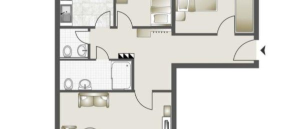 Apartamento T2 em Karlsruhe, Germany N.º 324633 4