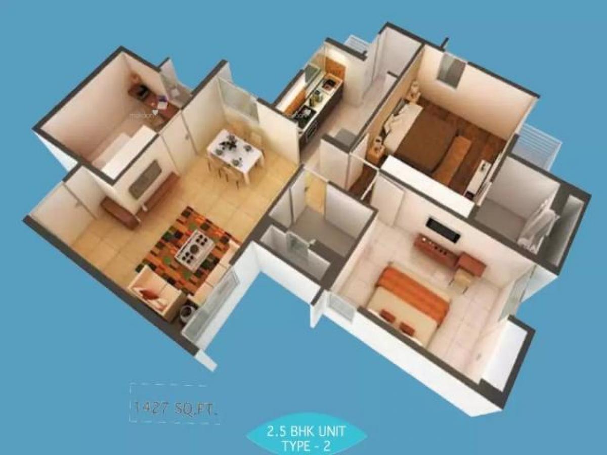 2 غرف نوم منزل في Amdavad, India رقم 27662