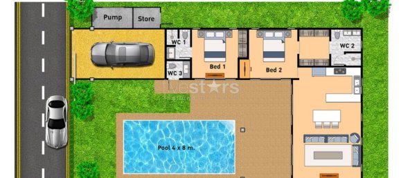 2 bedrooms Cafe / restaurant in Hua Hin, Thailand No. 7615 4