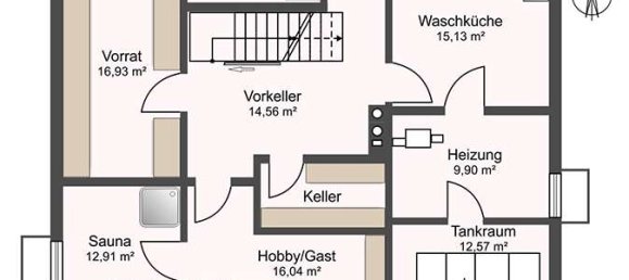 3 غرف نوم منزل في Augsburg, Germany رقم 229657 26