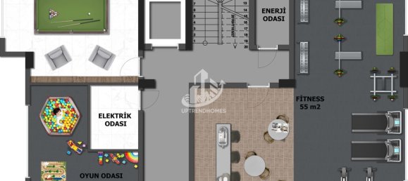 Apartamento 1+1 em Oba, Turkey N.º 8571 23