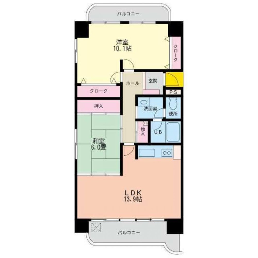 2 bedrooms Apartment in Oita, Japan No. 3312