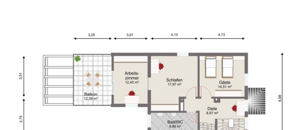 Adosado de 4 dormitorios en Hof, Germany No. 317487 23