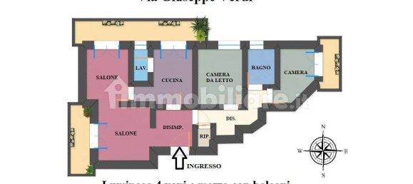 2 Schlafzimmer Wohnung in Caltagirone, Italy, Nr. 359127 6